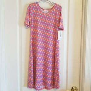 Lularoe Adeline girls dress size 10